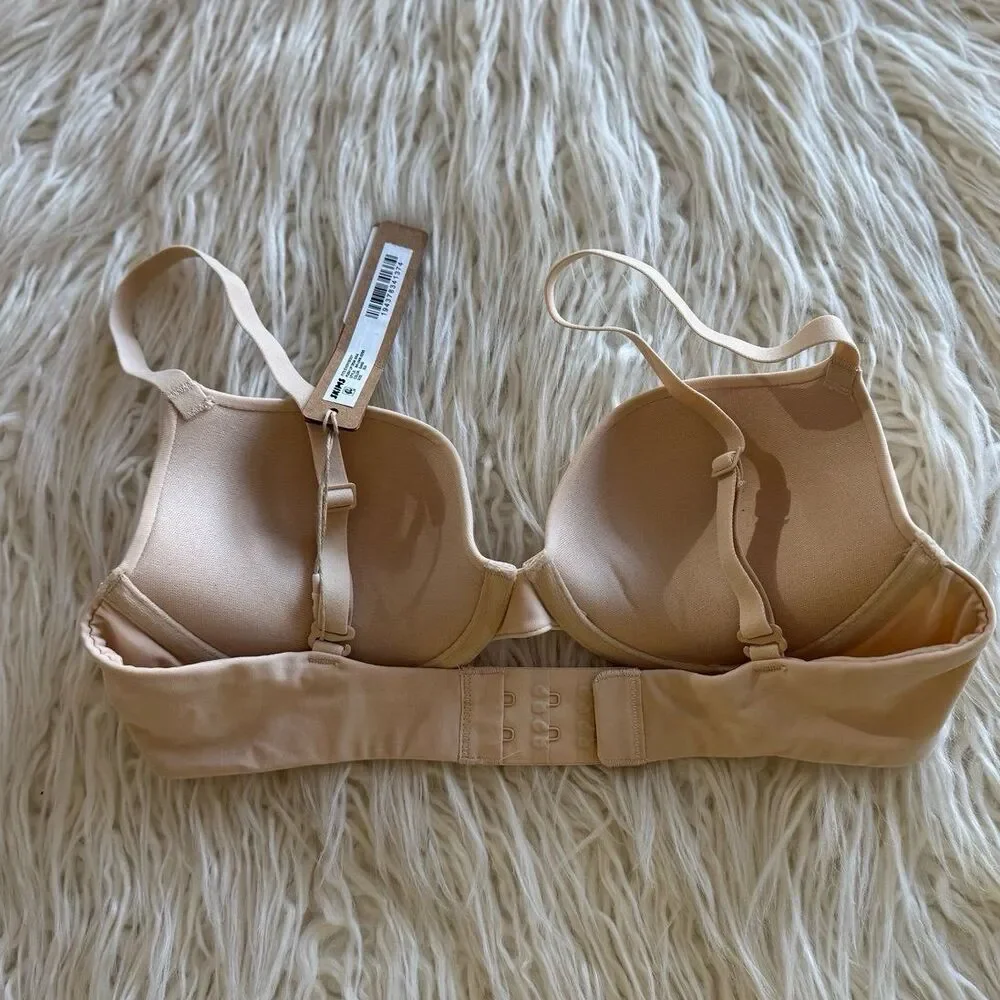 Skims Fits Everybody Push up Demi Bra Sand Size 32A - Picture 4 of 7